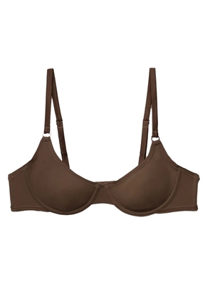 Fleur Du Mal Le Stretch micro demi bra - Brown