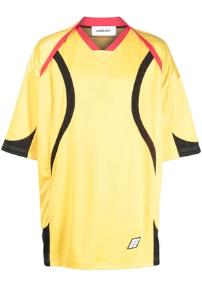 AMBUSH short sleeves football t-shirt - Yellow