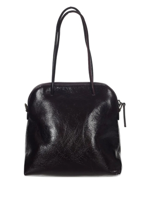 Uma Wang leather zip tote bag - Purple