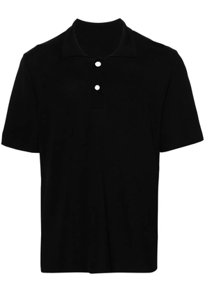 Jacquemus Le Polo Maille knitted polo top - Black