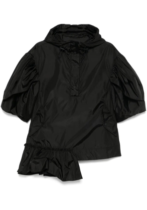 Simone Rocha ruffled top - Black