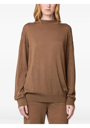 Tod's mock-neck sweater - Brown