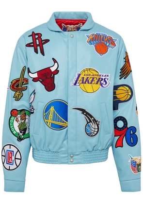 Jeff Hamilton x NBA Collage jacket - Blue