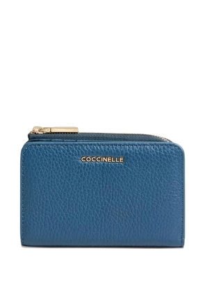 Coccinelle logo-appliqué wallet - Blue