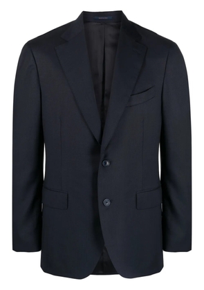 Boggi Milano single-breasted wool blazer - Blue