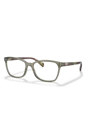 Ray-Ban rectangle-frame glasses - Green