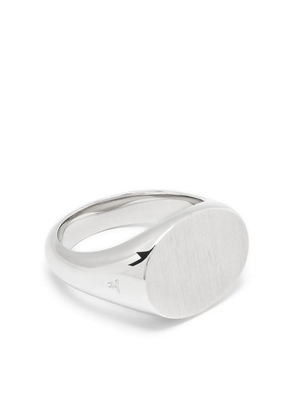 Tom Wood Ivy satin-finish ring - Silver