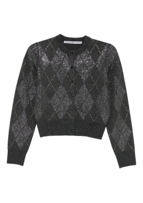 Alexander Wang wool blend cardigan - Grey