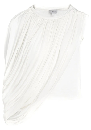 Giambattista Valli draped-detail blouse - White