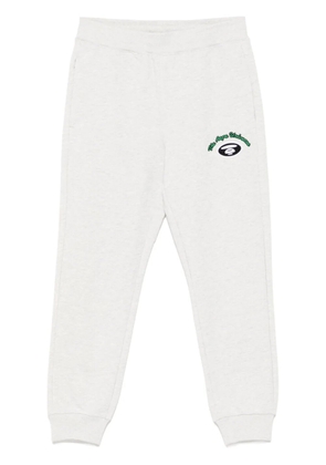 AAPE BY *A BATHING APE® logo-patch track pants - White