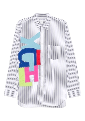 Comme Des Garçons Shirt striped shirt - White