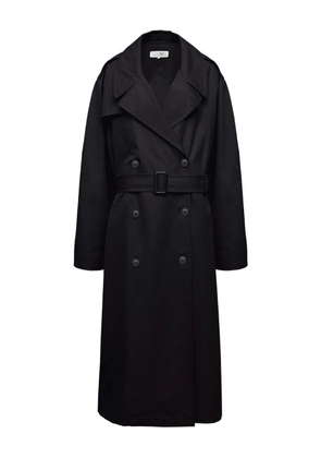 MM6 Maison Margiela cotton raincoat - Black