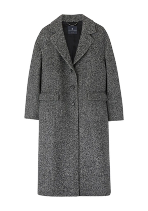 Ermanno Scervino herringbone-pattern belted coat - Grey