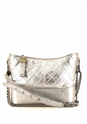 CHANEL Pre-Owned 2018 Gabrielle shoulder bag - Silver
