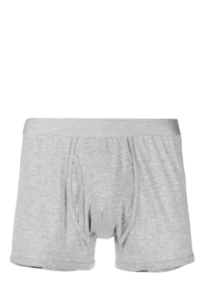 Comme Des Garçons Shirt melange-jersey cotton boxers - Grey