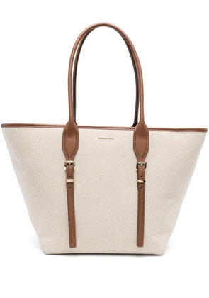 Michael Kors logo-lettering tote bag - Neutrals