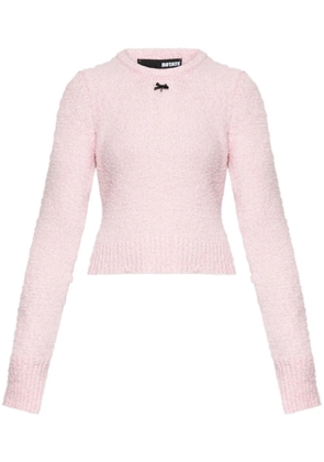 ROTATE BIRGER CHRISTENSEN bow-detail sweater - Pink