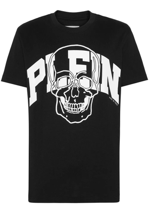 Philipp Plein Skull-print cotton T-shirt - Black