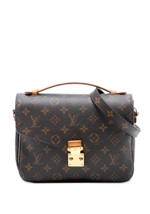 Louis Vuitton Pre-Owned 2015 Monogram Pochette Metis satchel - Brown
