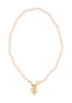 Vivienne Westwood pearl orb necklace - Gold