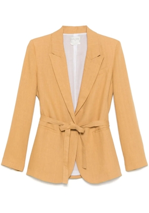 Forte Forte belted blazer - Yellow