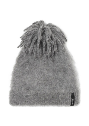 Sunnei hairy knit beanie - Grey
