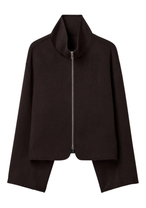 Filippa K zip-up funnel-neck jacket - Brown