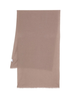 19 Andrea’S 47 fringed scarf - Brown