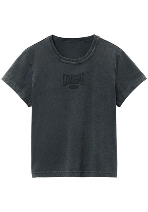 Alexander Wang logo-print cotton T-shirt - Black