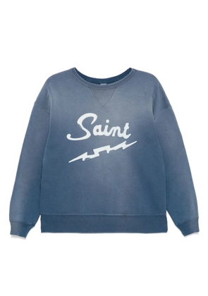 SAINT MXXXXXX saint crew-neck sweatshirt - Blue