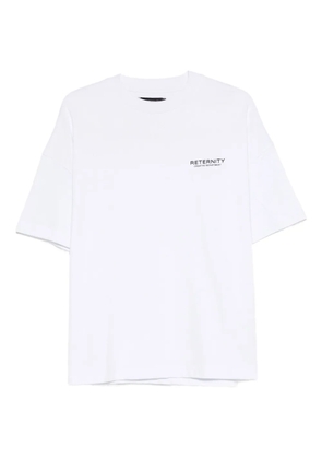 RETERNITY logo T-shirt - White