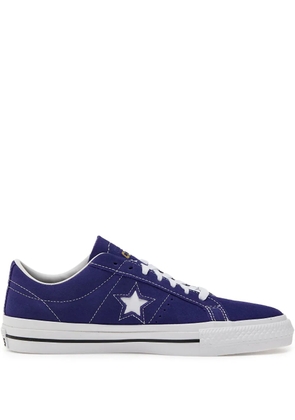 Converse One Star Academy Pro star-embellished canvas sneakers - Purple