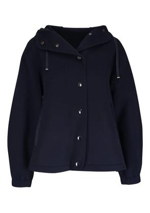 BOGNER Mariet hooded coat - Blue