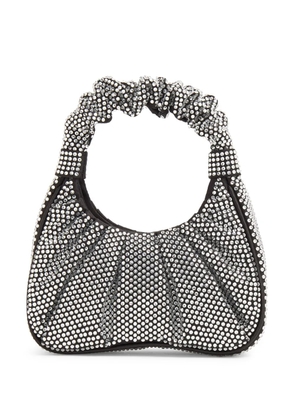 JW Pei Gabbi crystal-embellished shoulder bag - Black
