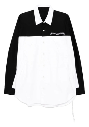 Mastermind World colourblock shirt - White