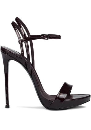 Le Silla 120mm Gwen sandals - Red