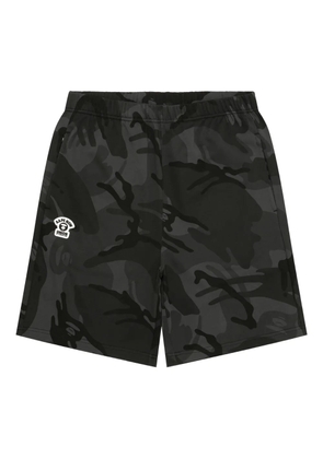 AAPE BY *A BATHING APE® camouflage-pattern shorts - Black