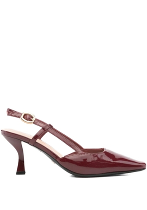 Marc Ellis square-toe pumps - Red