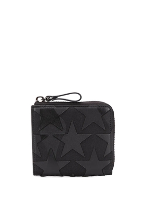 Valentino Garavani camouflage star patch wallet - Black