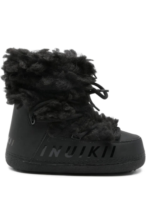 Inuikii Mountain Teddy lace-up boots - Black