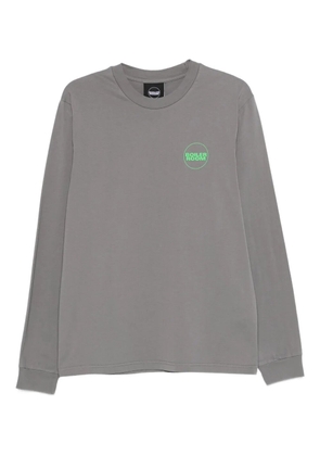 Boiler Room Core long-sleeve logo T-shirt - Grey