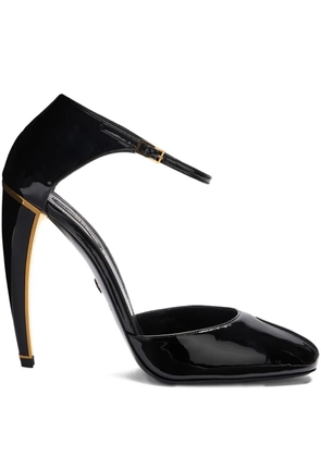 Roberto Cavalli patent-leather pumps - Black