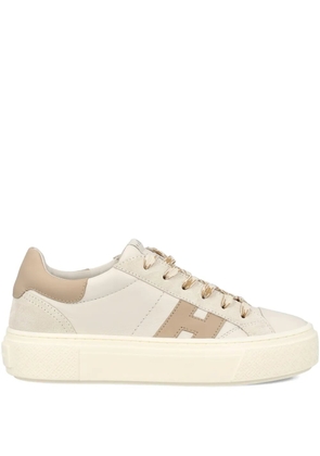 Hogan Crosswind suede sneakers - Neutrals