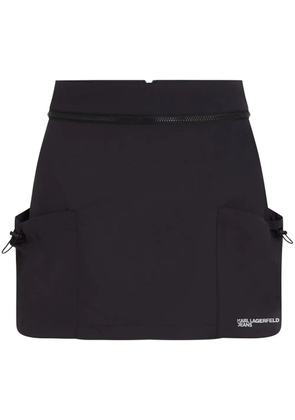 Karl Lagerfeld Jeans Utility mini skirt - Black