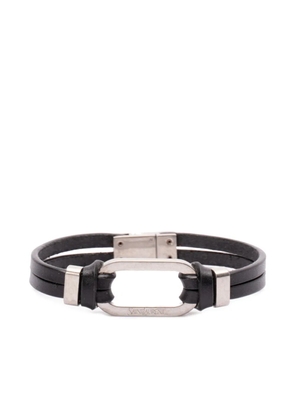 Saint Laurent leather bracelet - Black