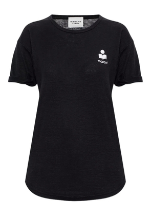 MARANT ÉTOILE logo-detail T-shirt - Black