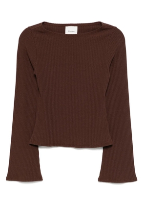 Reformation Millet knit-top - Brown