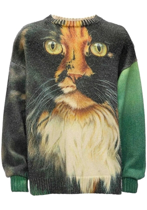 JW Anderson printed jumper - Green