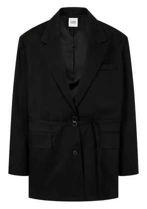TOMBOY belted blazer - Black