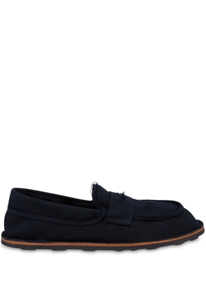 Moschino cotton loafers - Blue